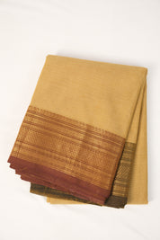 Wheat Kanchi Cotton Saree - SRWKCS986