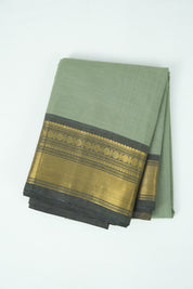 Mint Kanchi Cotton Saree - SRMKCS988
