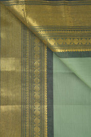 Mint Kanchi Cotton Saree - SRMKCS988