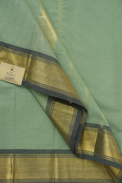 Mint Kanchi Cotton Saree - SRMKCS988