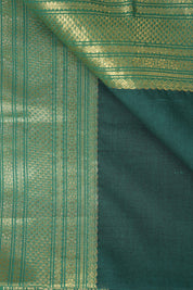 Green Kanchi Cotton Saree - SRGKCS987