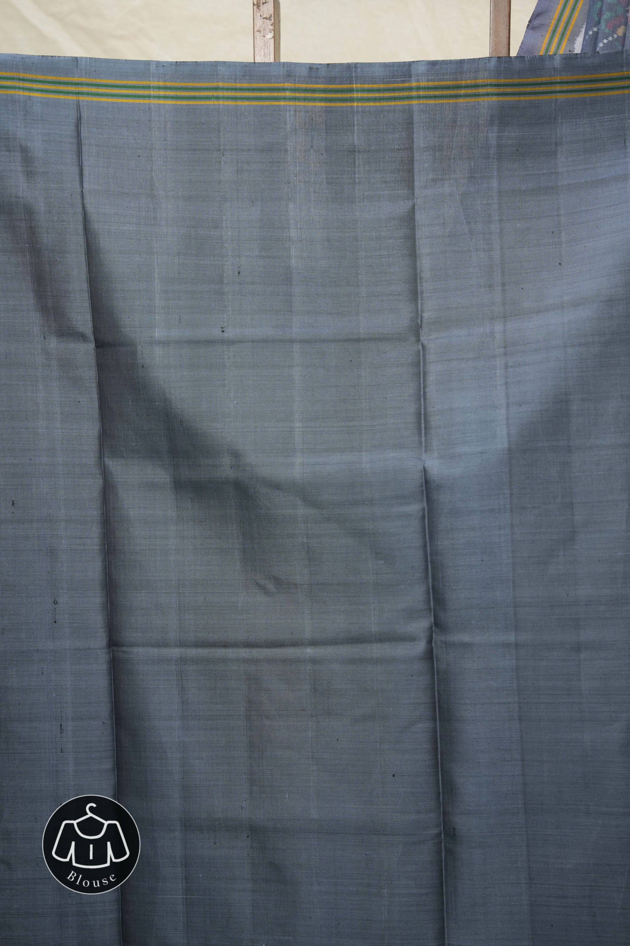 Grey Rajkot Patola Silk Saree - SRGRPSS535