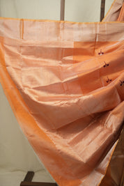 Orange Chanderi Silk Saree - SROCSS538