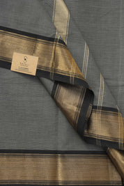 Grey Kanchi Cotton Saree - SRGKCS989