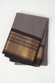 Mauve Kanchi Cotton Saree - SRMKCS985