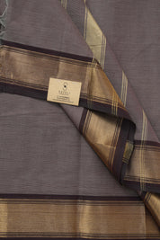 Mauve Kanchi Cotton Saree - SRMKCS985