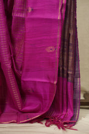 Pink Raw Silk Saree - SRPRSS1157