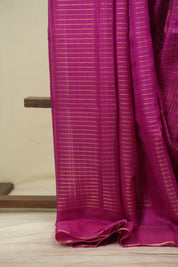 Pink Raw Silk Saree - SRPRSS1157