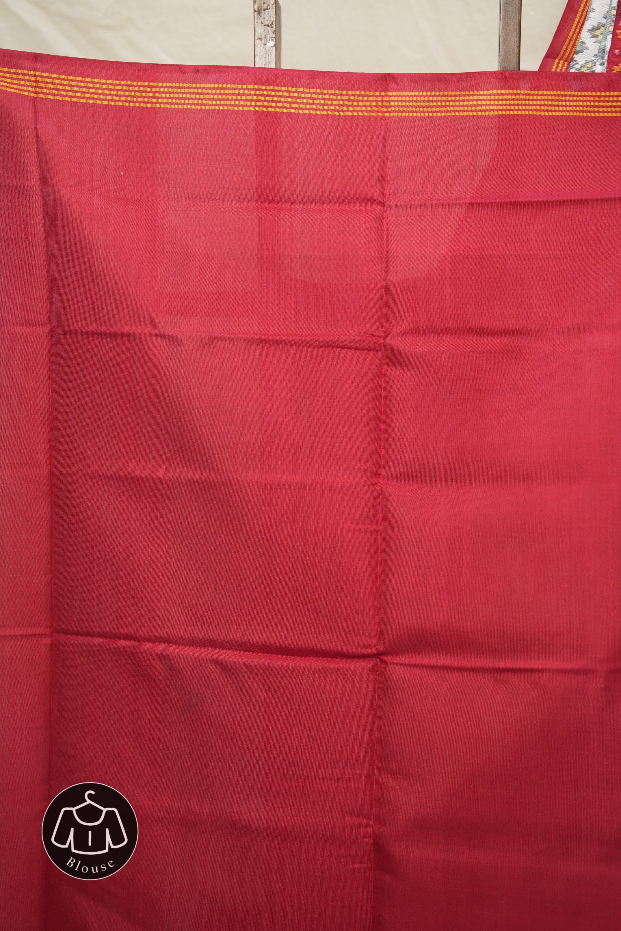 White Red Rajkot Patola Silk Saree - SRWRRPSS530