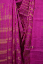 Pink Raw Silk Saree - SRPRSS1157