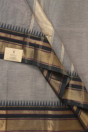 Grey Kanchi Cotton Saree - SRGKCS979