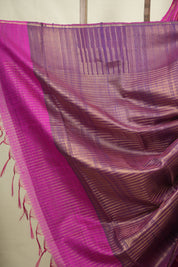 Pink Raw Silk Saree - SRPRSS1157