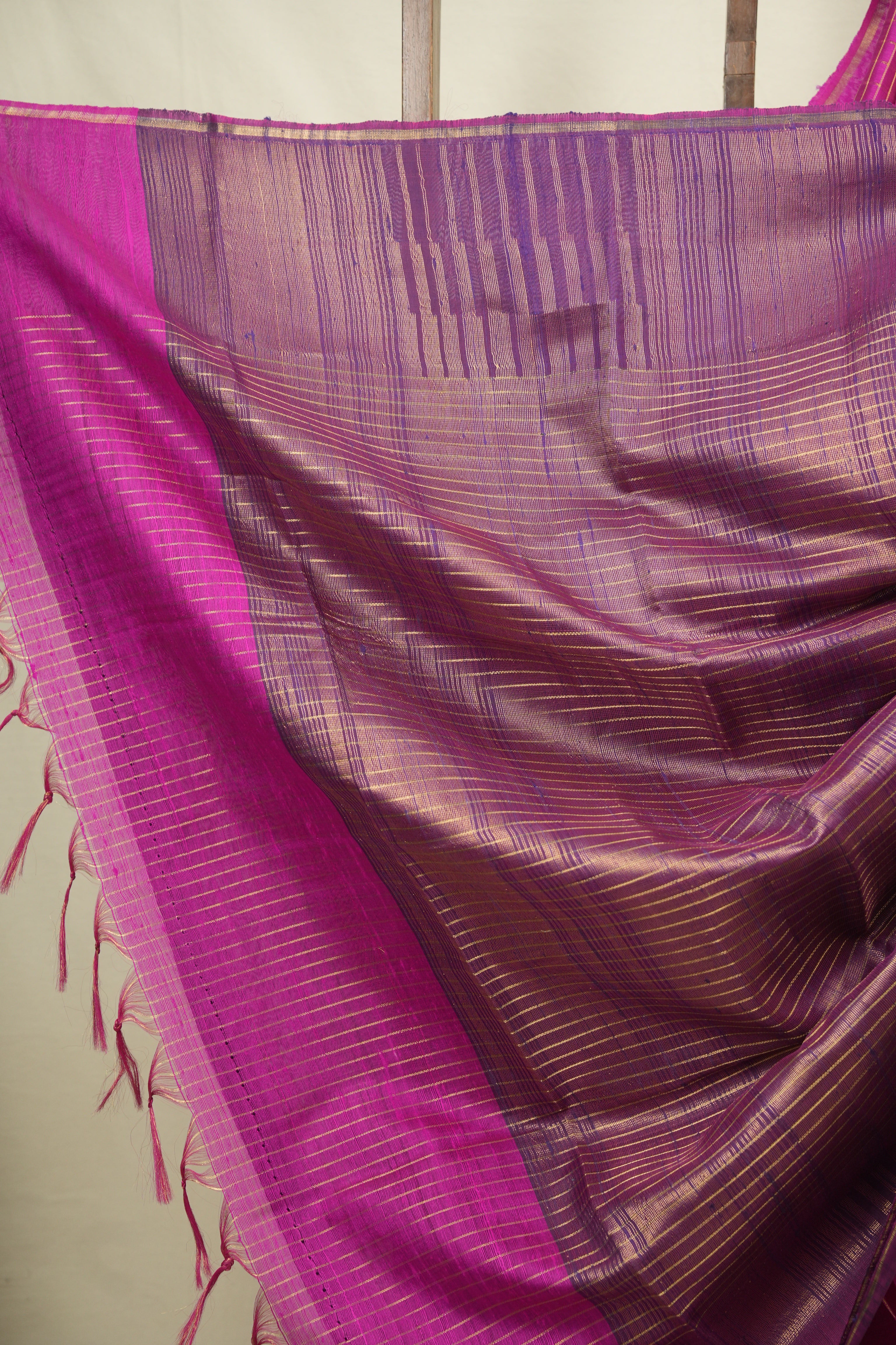 Pink Raw Silk Saree - SRPRSS1157