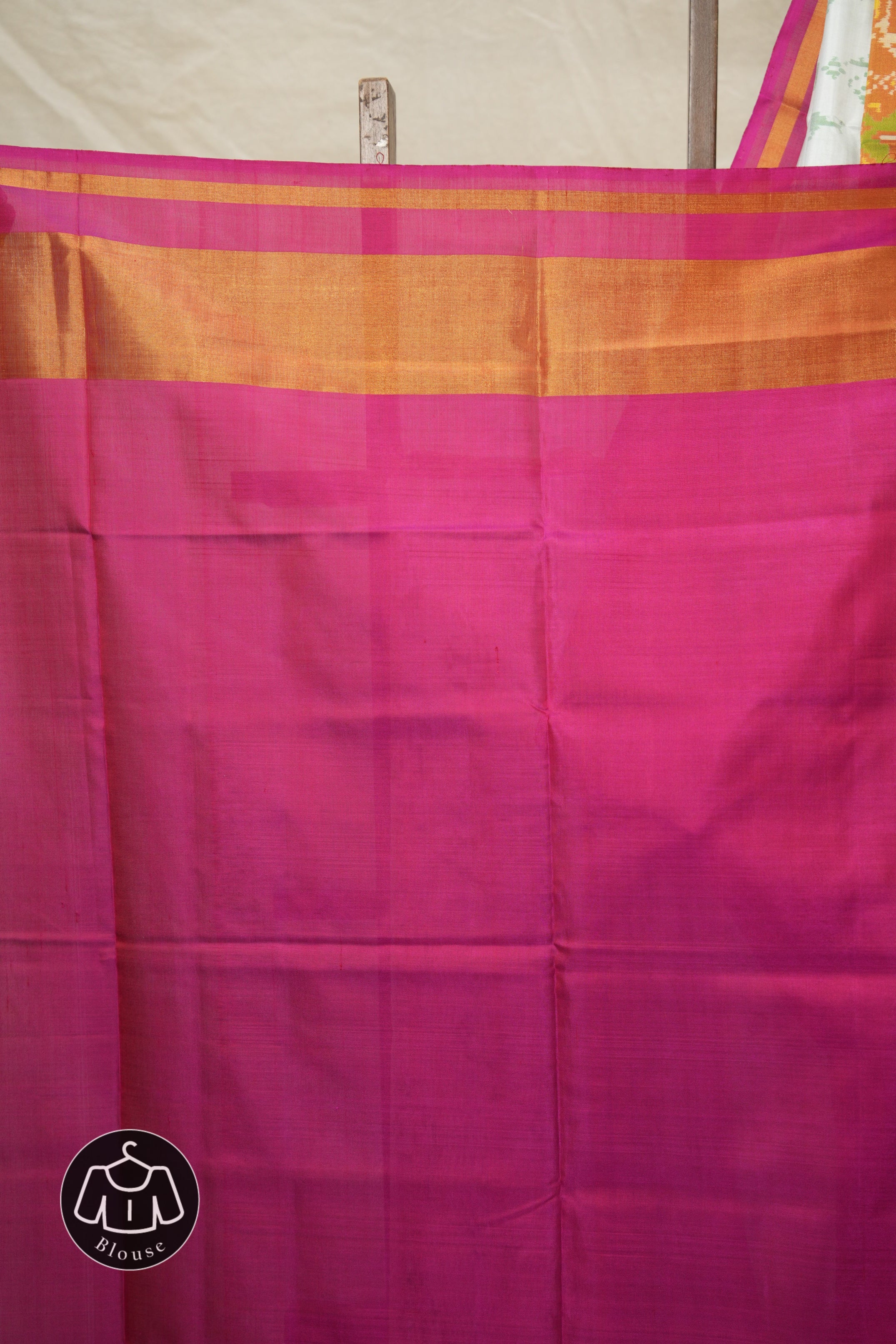 Pearl White Rajkot Patola Silk Saree - SRPWRPSS534
