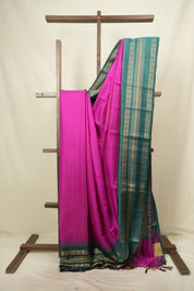 Pink Raw Silk Saree - SRPRSS1133