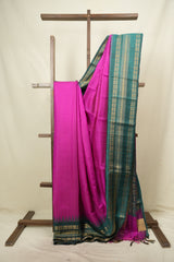 Pink Raw Silk Saree - SRPRSS1133