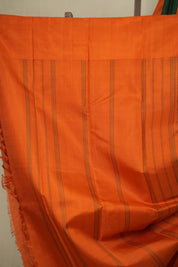 Dark Green Kanjivaram Silk Saree - SRDGKSS1075