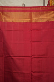 Orange Red Rajkot Patola Silk Saree - SRORRPSS533