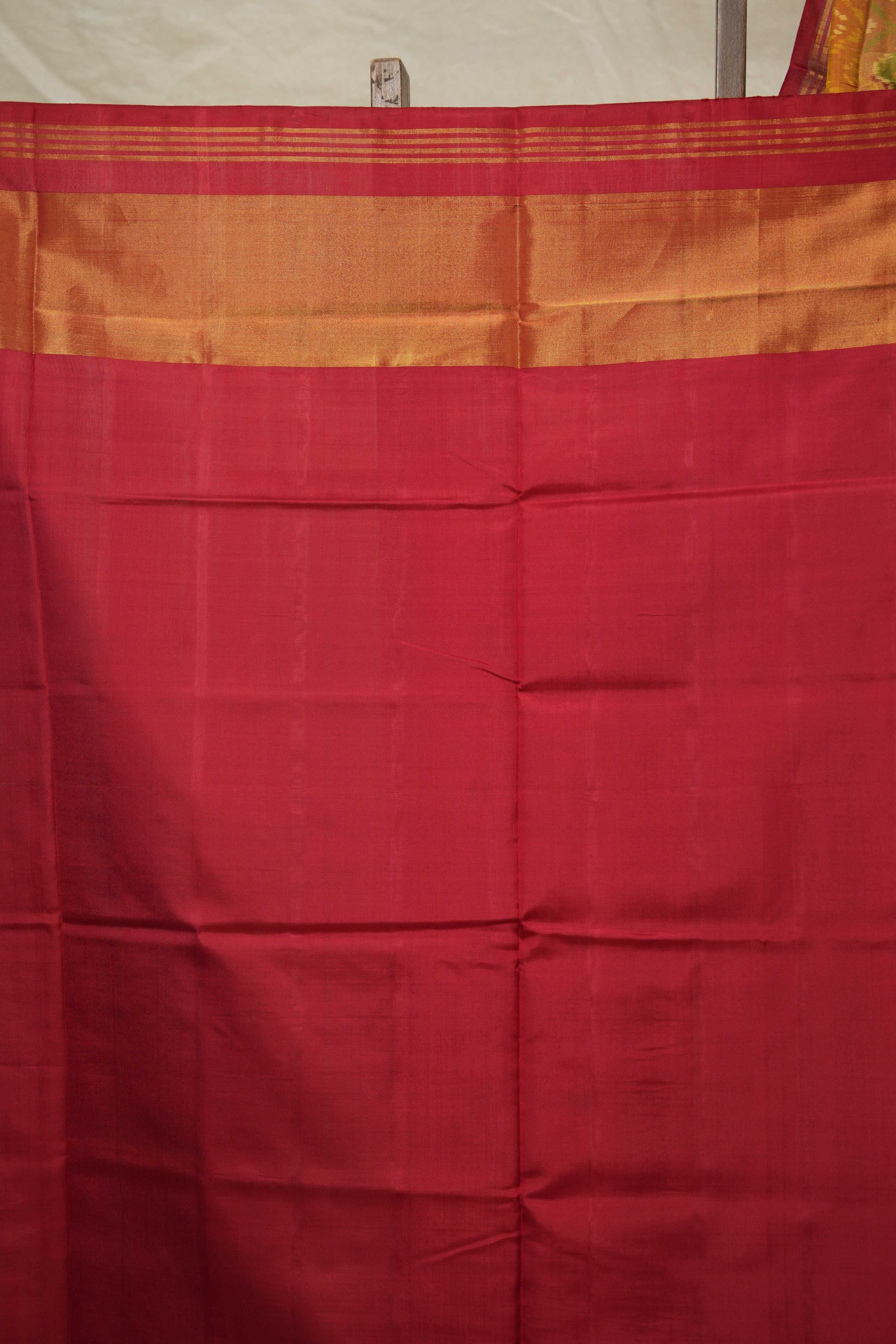 Orange Red Rajkot Patola Silk Saree - SRORRPSS533