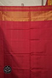 Orange Red Rajkot Patola Silk Saree - SRORRPSS533