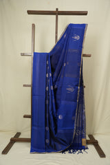 Royal Blue Soft Silk Saree - SRRBSSS455