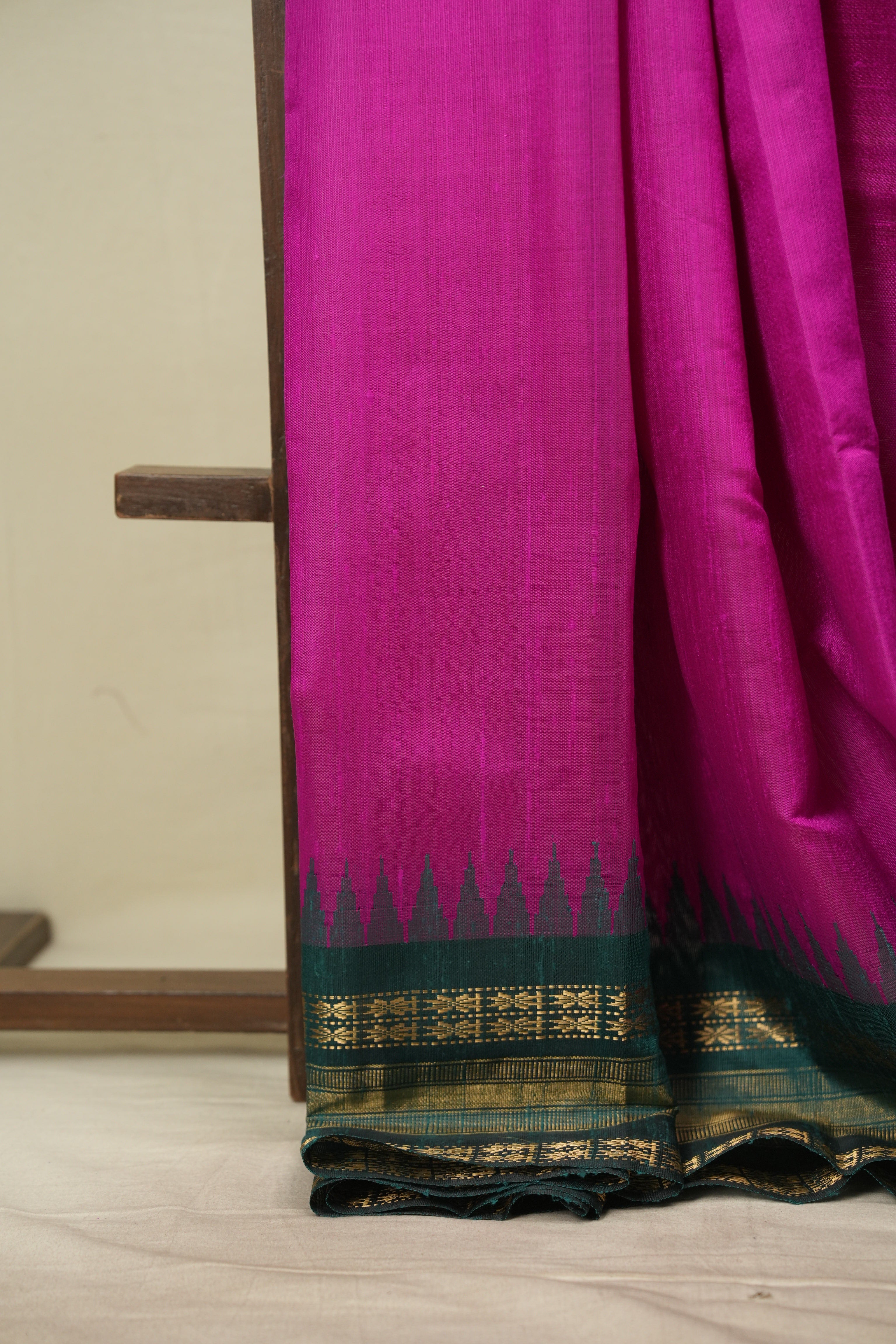 Pink Raw Silk Saree - SRPRSS1133