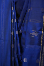 Royal Blue Soft Silk Saree - SRRBSSS455
