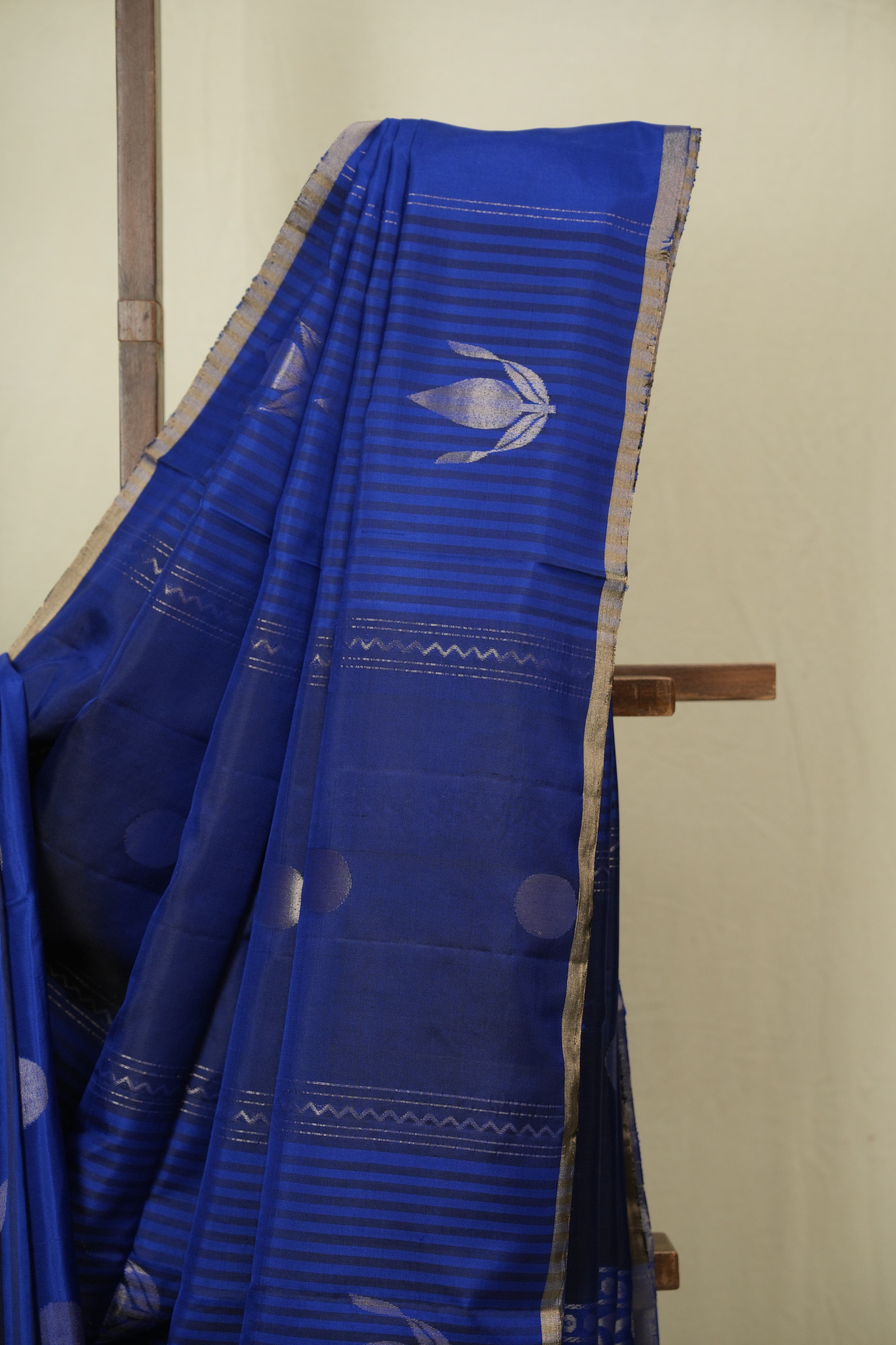 Royal Blue Soft Silk Saree - SRRBSSS455