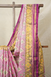 Lavender Rajkot Patola Silk Saree - SRLRPSS532