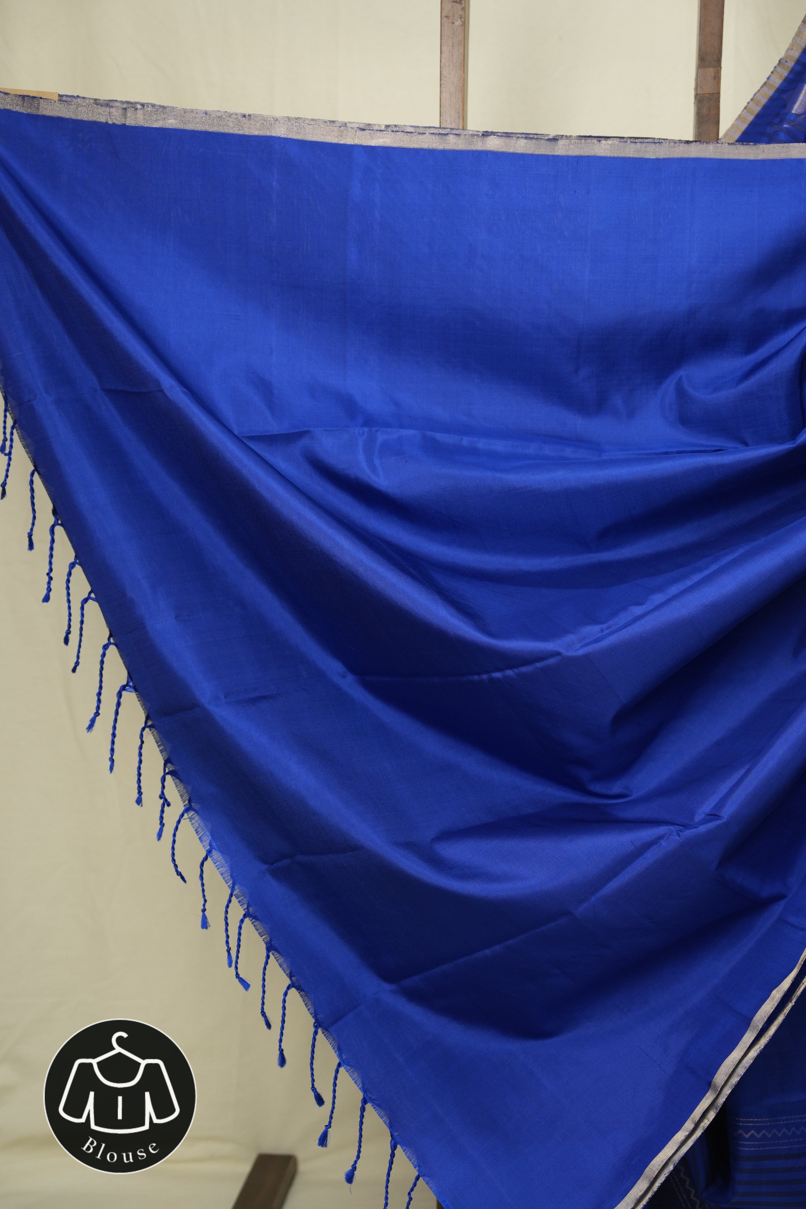 Royal Blue Soft Silk Saree - SRRBSSS455