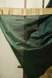 Green Chanderi Silk Saree - SRGCSS536