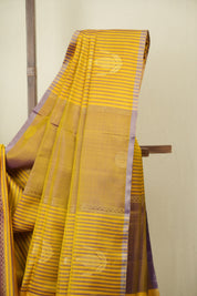 Dual Tone Purple Soft Silk Saree - SRDTPSSS453