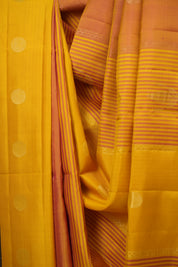 Dual Tone Pink Soft Silk Saree - SRDTPSSS454