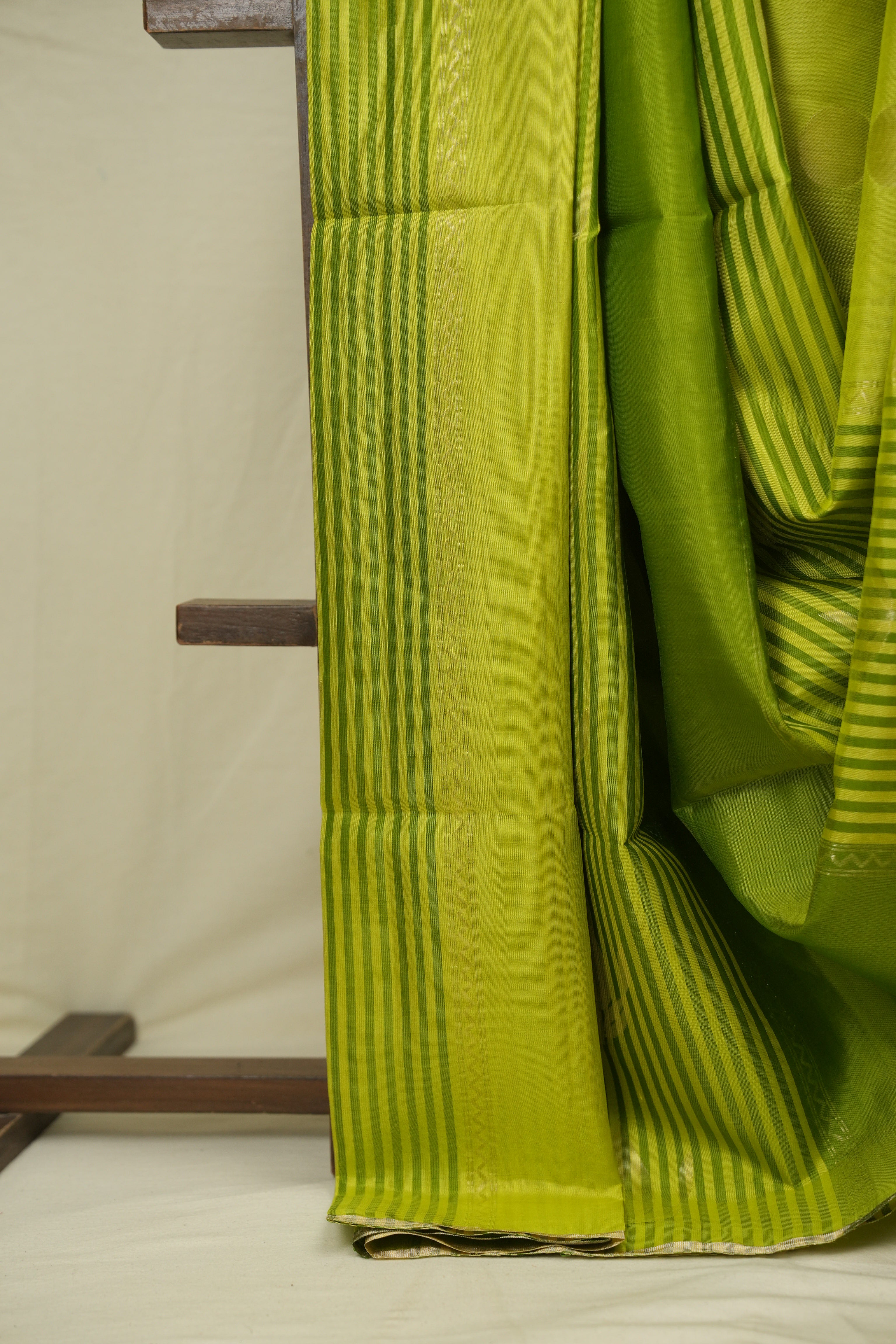 Green Soft Silk Saree - SRGSSS456