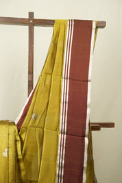 Mehendi Green Chanderi Silk Saree - SRMGCSS532