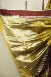 Mehendi Green Chanderi Silk Saree - SRMGCSS532