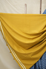 Blue HBP Cotton Saree - SRBCS2988