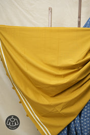 Blue HBP Cotton Saree - SRBCS2988