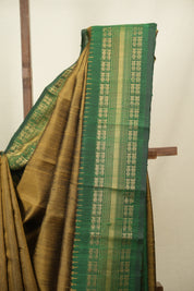 Gold Raw Silk Saree - SRGRSS1141