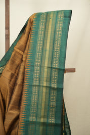 Brown Raw Silk Saree - SRBRSS1144