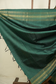 Brown Raw Silk Saree - SRBRSS1144