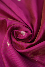 Dark Fuchsia Tissue Cotton Paithani Saree - Saavari -  SSDFTCPSS06