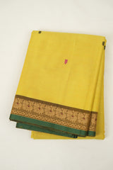 Yellow kanchi Cotton Saree - SRYKCS1432