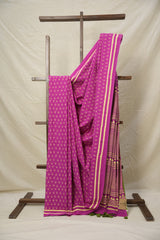 Rani Pink HBP Cotton Saree - SRRPCS3003