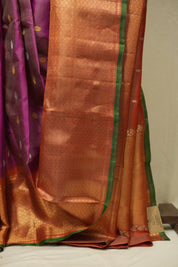 Pink Gadwal Silk Saree - SRPGSS653