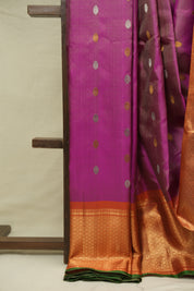 Pink Gadwal Silk Saree - SRPGSS653