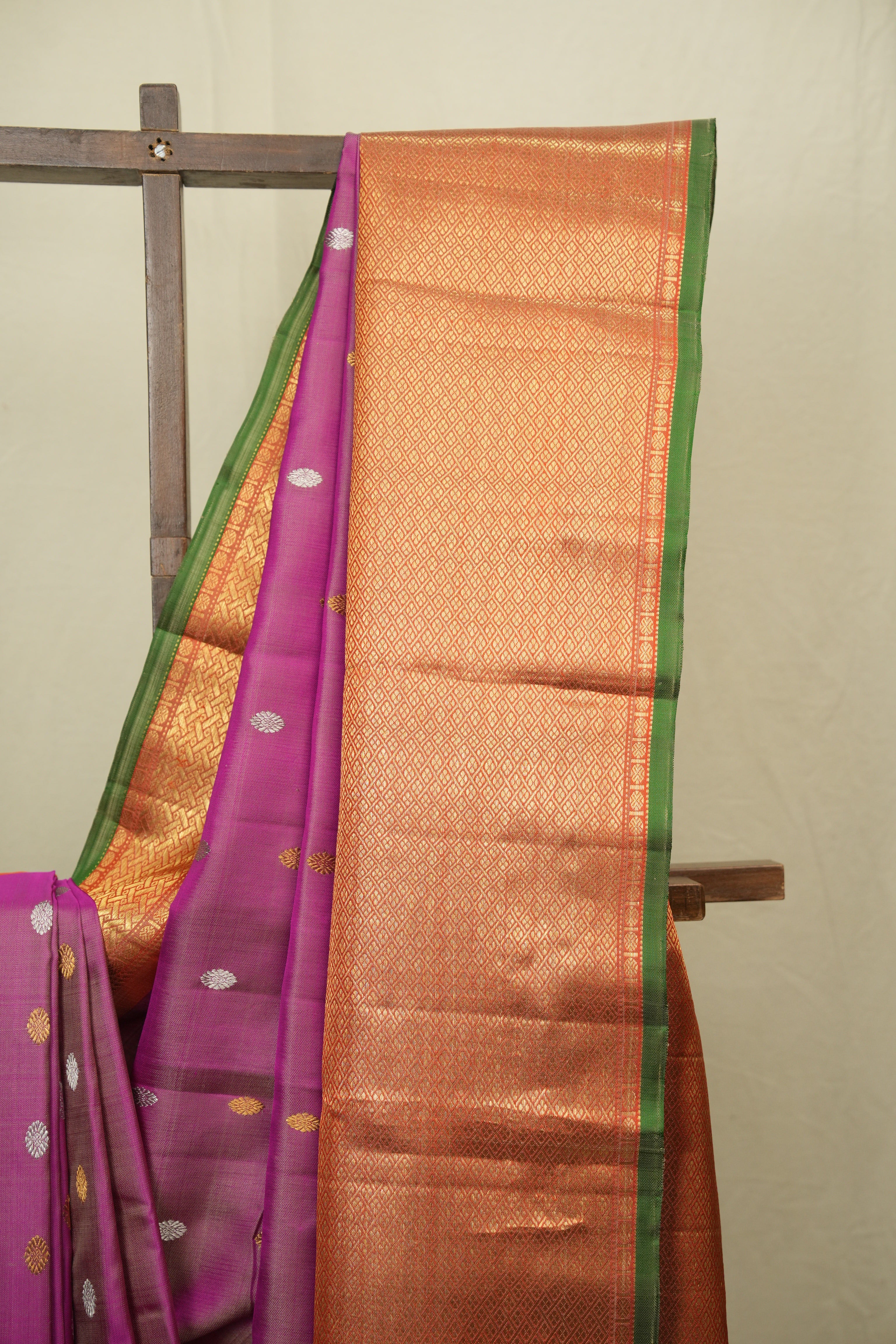 Pink Gadwal Silk Saree - SRPGSS653
