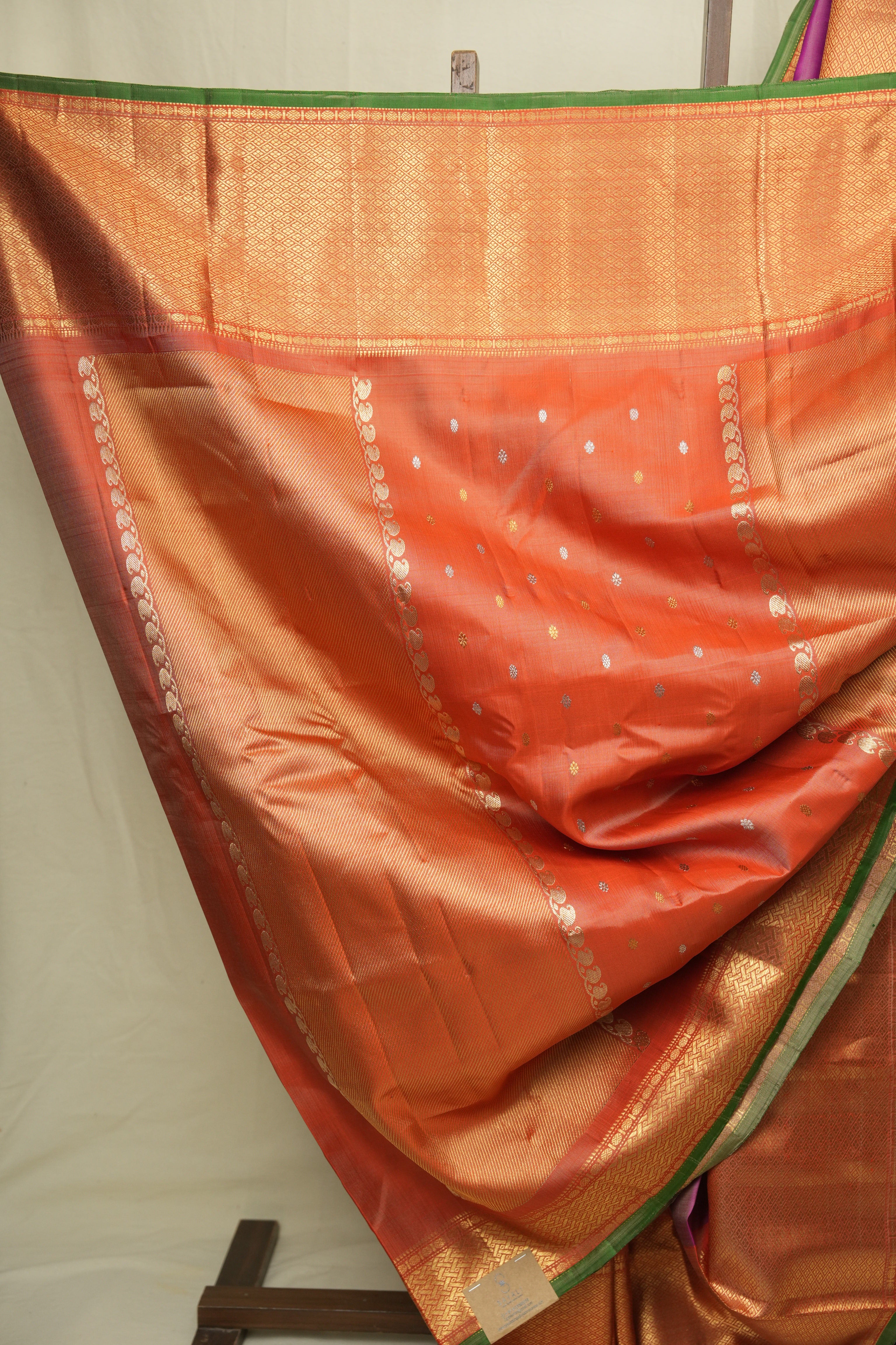 Pink Gadwal Silk Saree - SRPGSS653