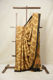 Pink Yellow HBP Modal Silk Saree - SRPYMSS431