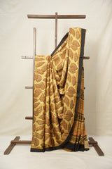 Pink Yellow HBP Modal Silk Saree - SRPYMSS431